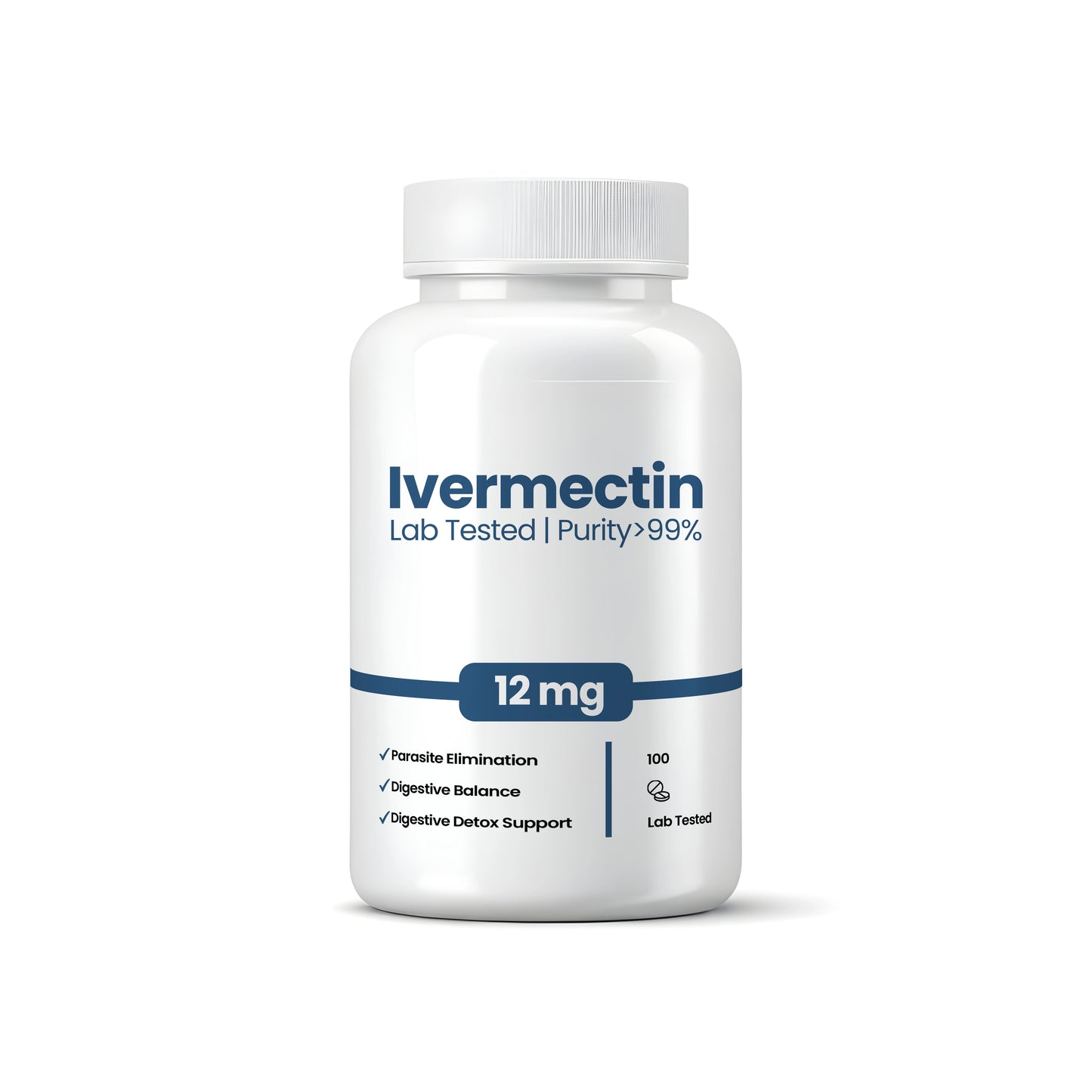 Ivermectin 12MG, 99% Purity