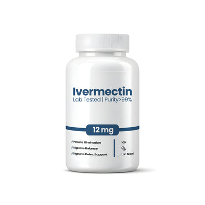 Ivermectin 12MG, 99% Purity