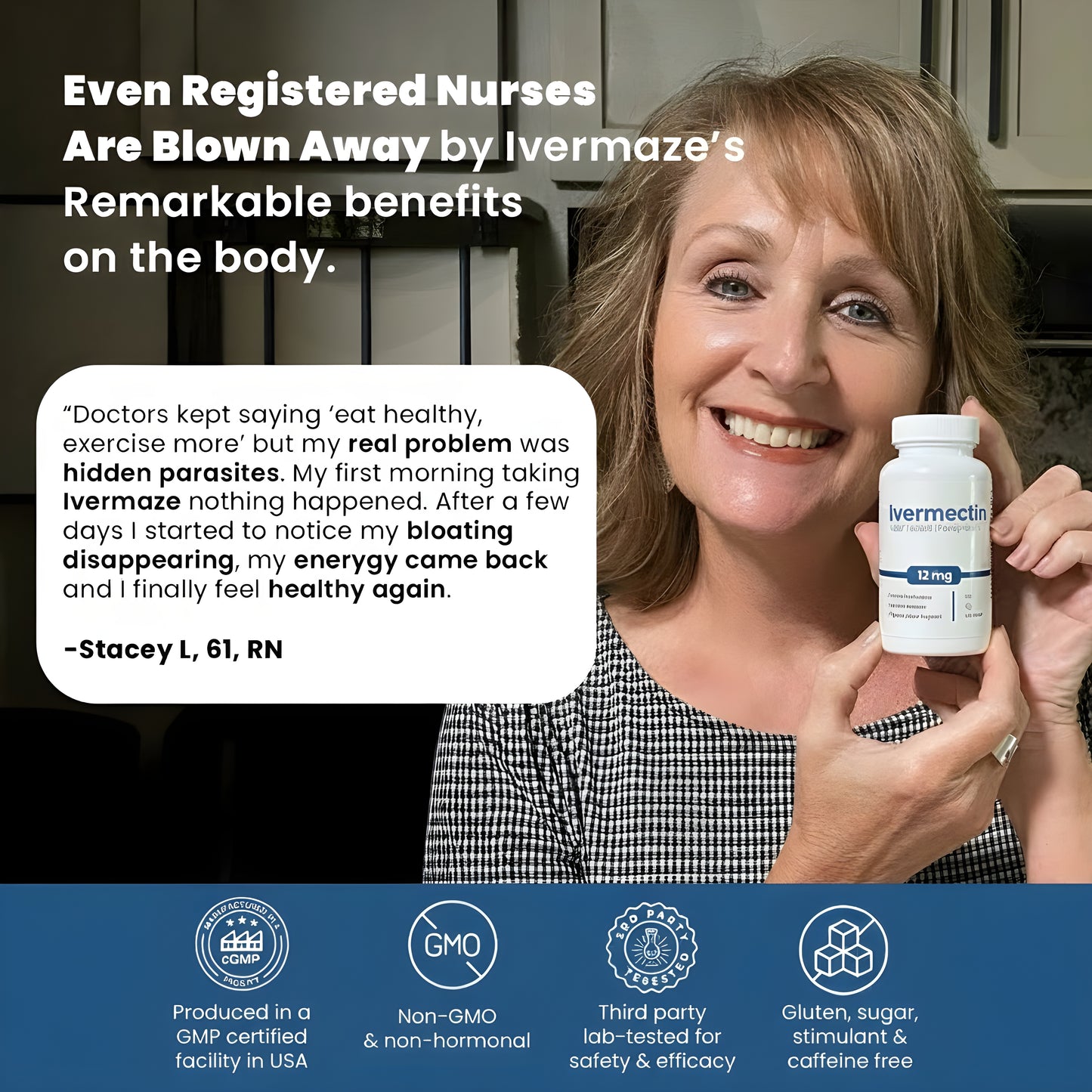 Ivermectin 12MG, 99% Purity